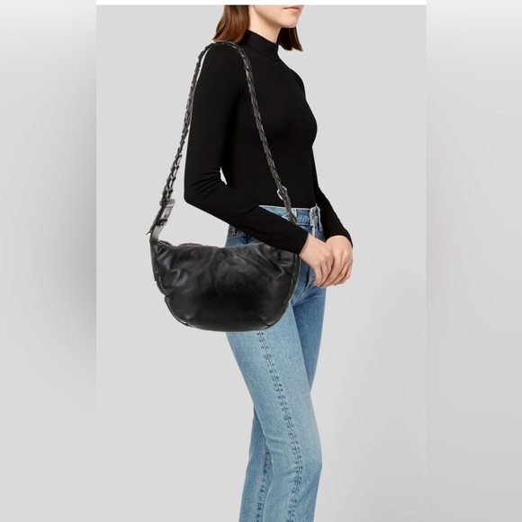 Stella McCartney Vegan Leather Shoulder Bag (black) - Picture 2 of 16